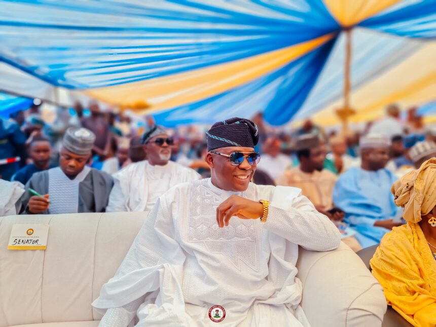 lere Senator Lere Oyewumi Flags Off 1.8km Road Construction in Ikire, Reaffirms Commitment to Senatorial District Development