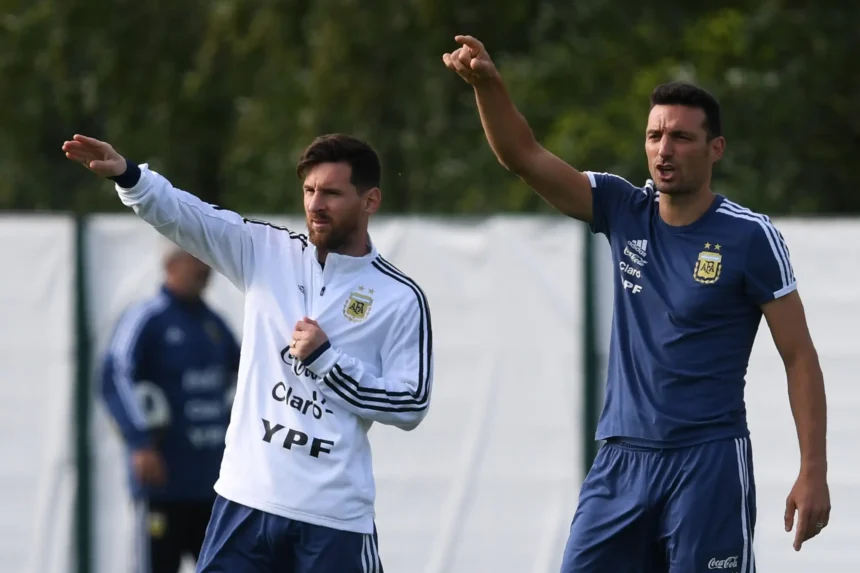 How I convinced Messi to return for farewell match — Scaloni