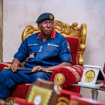 nscdc22 NSCDC CG PAYS CONDOLENCE VISIT TO ROYAL FATHER, BEREAVED FAMILIES; ASSURES FULL COOPERATION WITH PRESIDENTIAL INVESTIGATION COMMITTEE